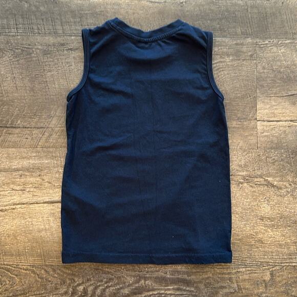 Puma Little Boy 5 Orange and Navy Blue 3-Piece Matching Set - Picture 4 of 12